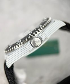 Rolex Submariner DIW Replica Watches Carbon White Dial 40mm (7)