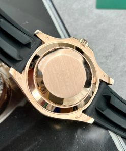 Rolex Yacht-Master 126655-0005 18K Gold Wrapped Custom Moissanite 40mm (2)
