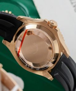 Rolex Yacht-Master Best Replica Watch Gold Wrapped + Moissanite Diamonds Hong Kong 40mm (2)