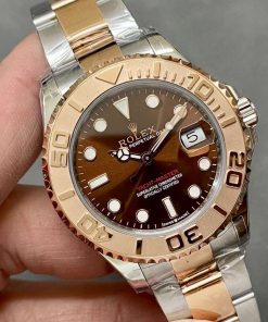 Rolex Yacht-Master Chocolate Dial Replica Watch CVS Factory 37mm (5)