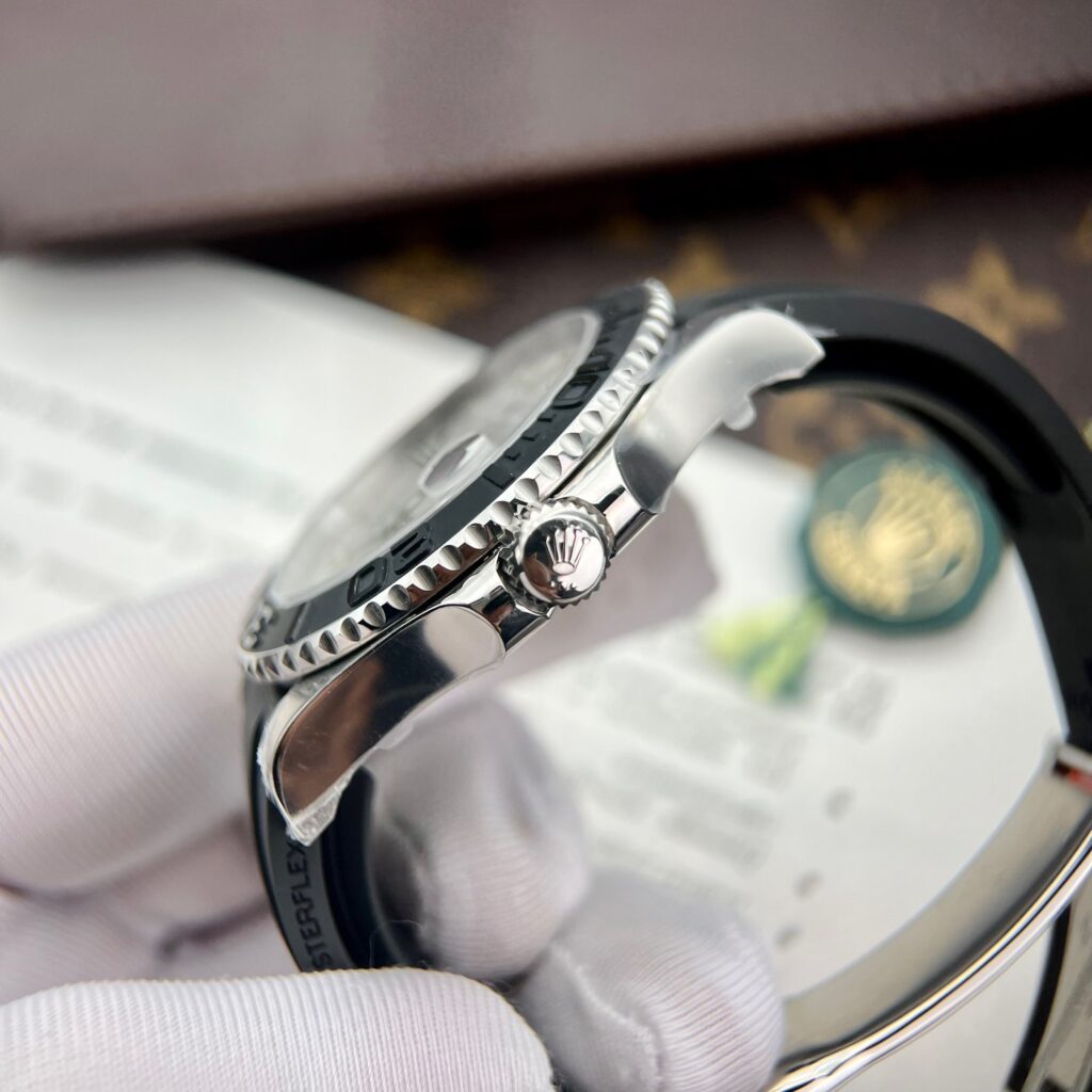 Rolex Yacht Master II 226569 Meteorite Dial Replica Watches Clean Factory 40mm (8)