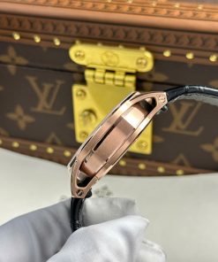 Audemars Piguet 26600 Tourbillon Openworked Replica 11 Watch Black Leather Strap 41mm (2)