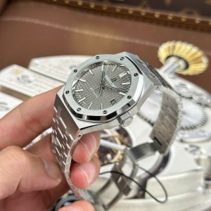 Audemars Piguet Royal Oak 15450 Gray Dial Replica 11 ZF Factory 37mm (1)