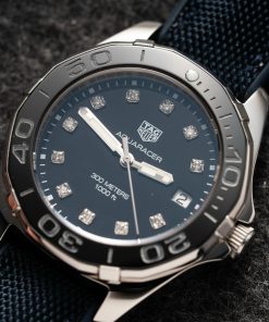 Tag Heuer Aquaracer WAY131M.FT6092 Blue Mother Of Peal Dial 35mm (5)