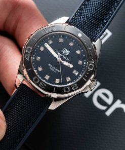Tag Heuer Aquaracer WAY131M.FT6092 Blue Mother Of Peal Dial 35mm (5)