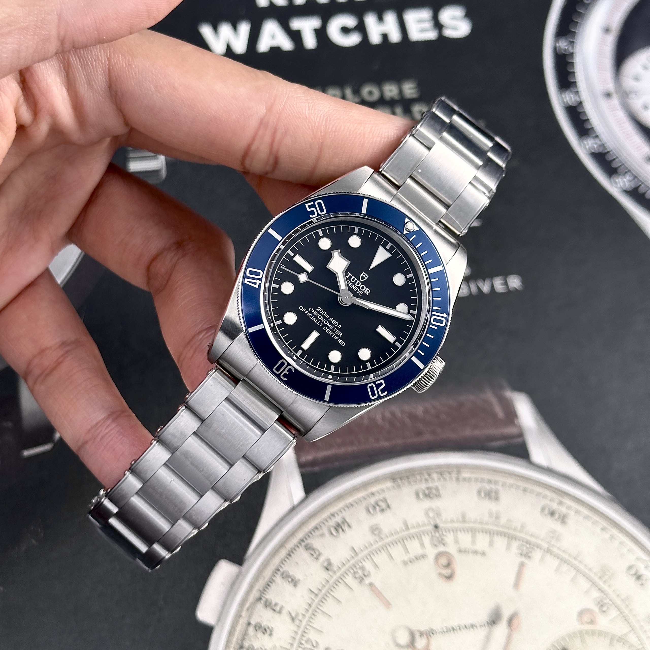 Tudor Heritage Black Bay Replica Watches ZF Factory 41mm (3) Tudor Heritage Black Bay Replica Watches ZF Factory 41mm (2)