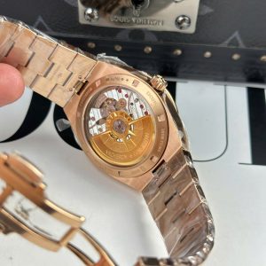 Vacheron Constantin Overseas 4500V Rose Gold Replica 11 Green Dial MKS Factory 41mm (1)