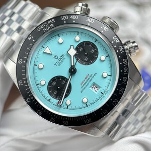 Tudor Black Bay Chronograph Super Clone Watches Tiffany Dial ZF Factory 41mm (1)