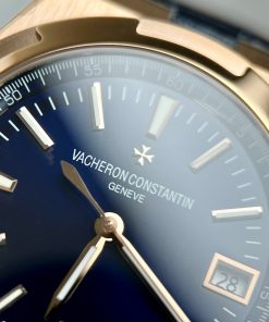 Vacheron Constantin Overseas 4500V Blue Leather Replica Watches 42mm (2)
