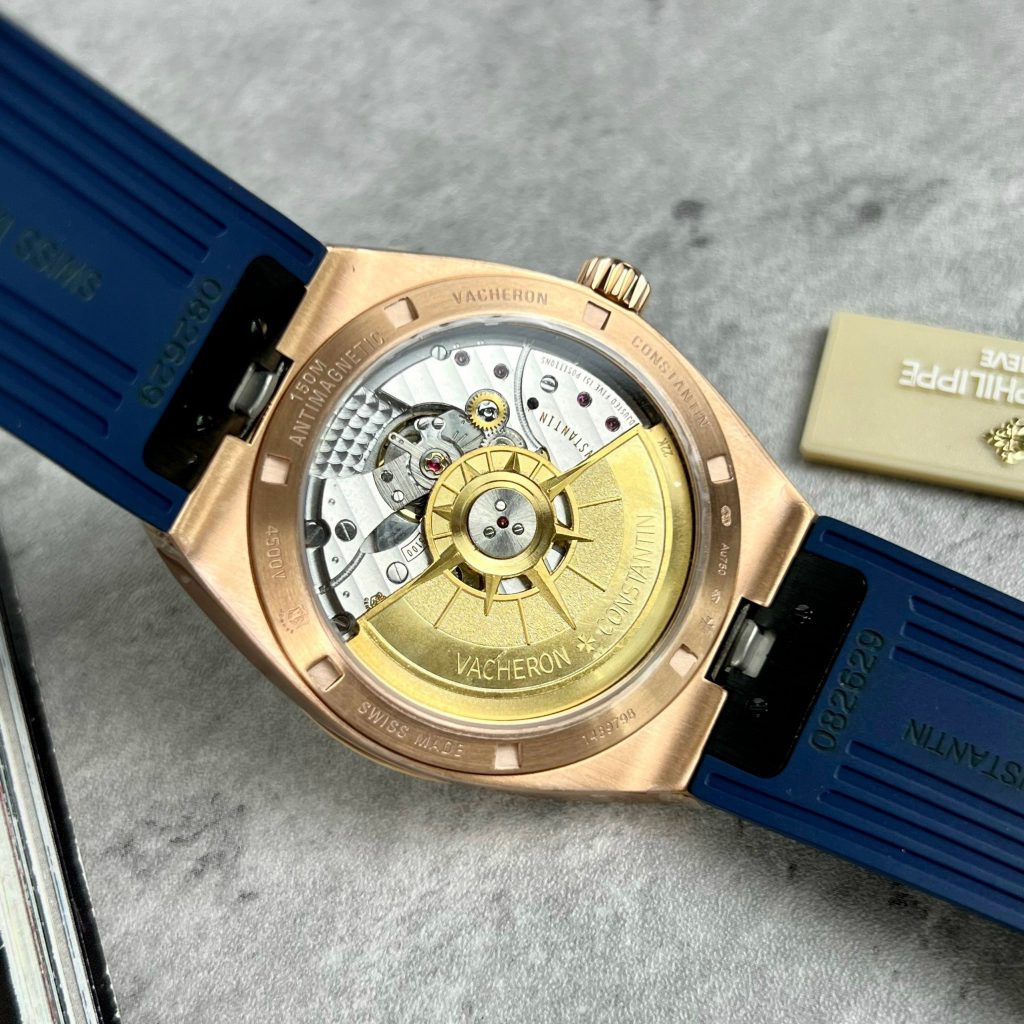 Vacheron Constantin Overseas 4500V Rubber Strap Blue Dial 41mm (2)