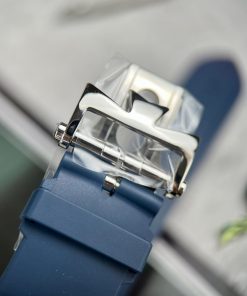 Vacheron Constantin Overseas 49150 Replica Watches Blue Rubber Strap (1)