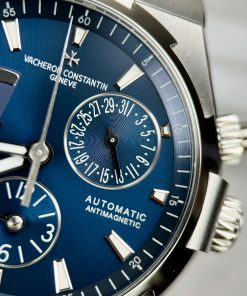 Vacheron Constantin Overseas 49150 Replica Watches Blue Rubber Strap (1)