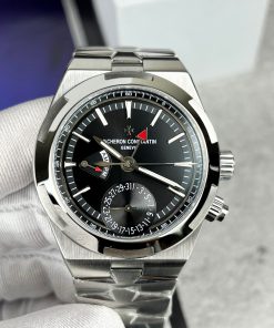 Vacheron Constantin Overseas Dual Time 7900V Replica Watches Black 41mm (2)