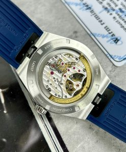 Vacheron Constantin Overseas Tourbillon 6000V Blue Rubber Strap Replica 42 (1)