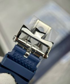 Vacheron Constantin Overseas Tourbillon 6000V Blue Rubber Strap Replica 42 (1)