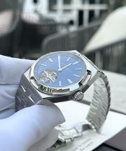 Vacheron Constantin Overseas Tourbillon 6000V Replica Watches Blue Dial 42 (1)