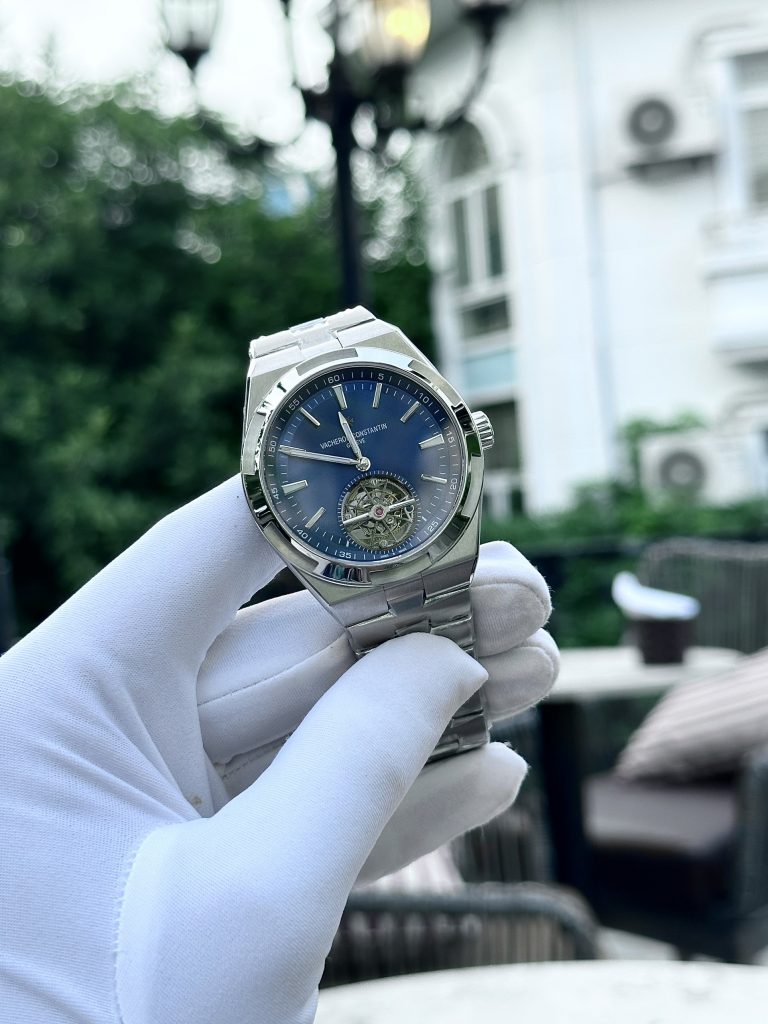 Vacheron Constantin Overseas Tourbillon 6000V Replica Watches Blue Dial 42 (2)