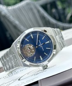 Vacheron Constantin Overseas Tourbillon 6000V Replica Watches Blue Dial 42 (2)