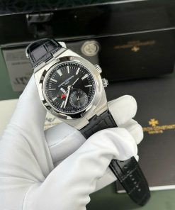 Vacheron Constantin Replica Watch Overseas Dual Time 7900V Black Dial PZ Factory 41mm (2)