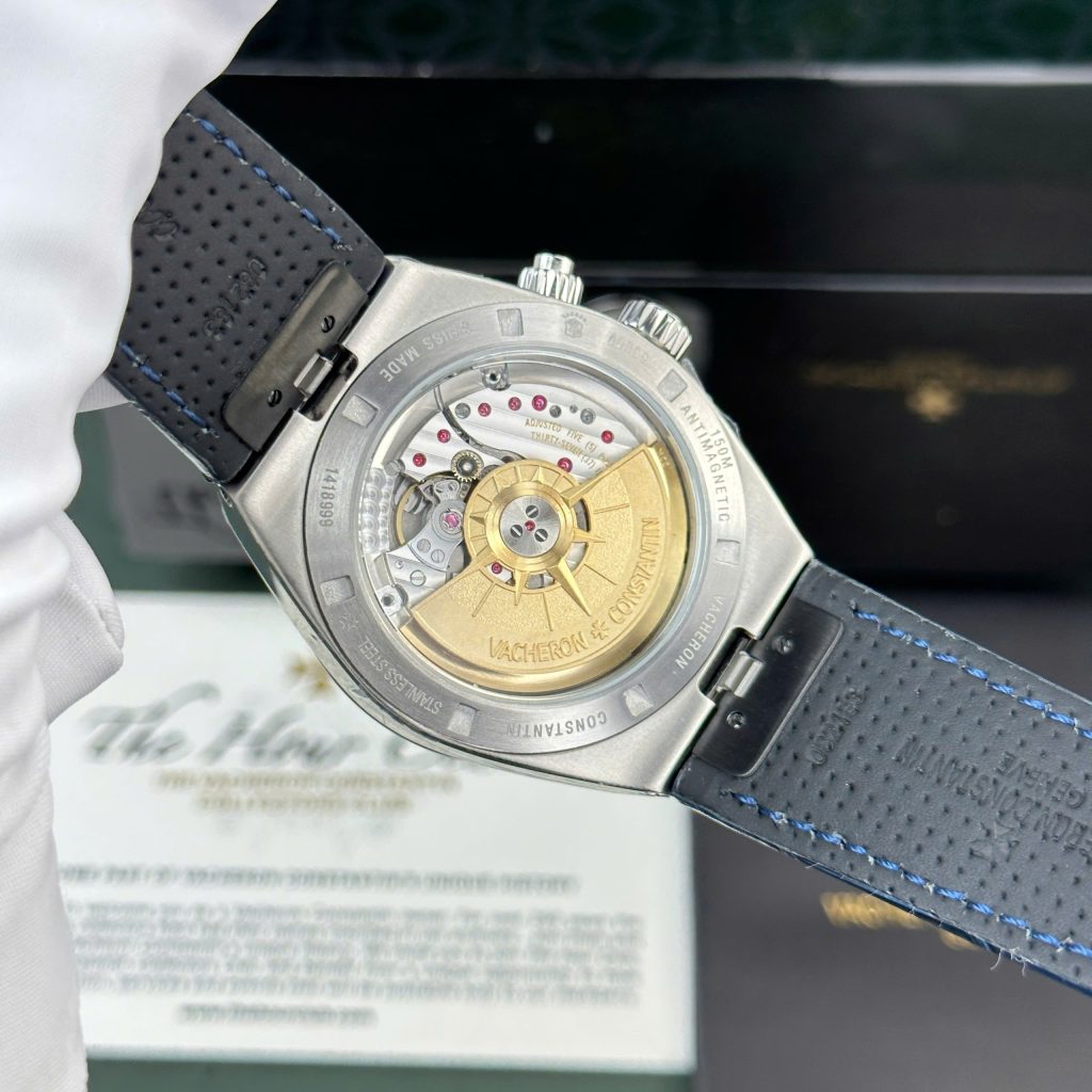 Vacheron Constantin Replica Watches Overseas Dual Time 7900V Blue Dial PZ Factory 41mm (2)