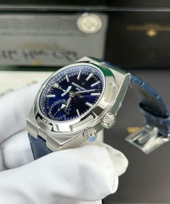 Vacheron Constantin Replica Watches Overseas Dual Time 7900V Blue Dial PZ Factory 41mm (2)