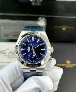 Vacheron Constantin Replica Watches Overseas Dual Time 7900V Blue Dial PZ Factory 41mm (2)