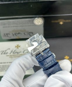 Vacheron Constantin Replica Watches Overseas Dual Time 7900V Blue Dial PZ Factory 41mm (2)