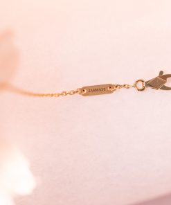 Van Cleef & Arpels Alhambra Butterfly Bracelet Custom Yellow Gold 18k (2)