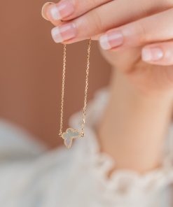 Van Cleef & Arpels Alhambra Butterfly Bracelet Custom Yellow Gold 18k (2)