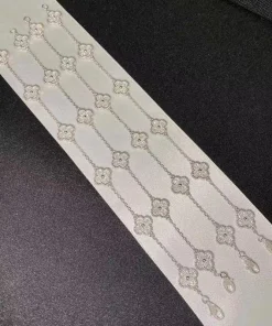 Van Cleef & Arpels Alhambra Women Bracelet White Gold Custom (2)