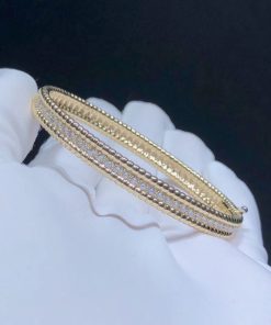 Van Cleef & Arpels Bracelet Custom Natural Diamond 18K Gold (2)