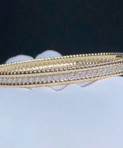 Van Cleef & Arpels Bracelet Custom Natural Diamond 18K Gold (2)