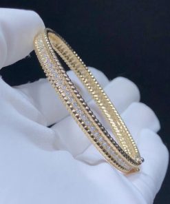 Van Cleef & Arpels Bracelet Custom Natural Diamond 18K Gold (2)