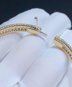 Van Cleef & Arpels Bracelet Custom Natural Diamond 18K Gold (2)