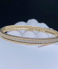 Van Cleef & Arpels Bracelet Custom Natural Diamond 18K Gold (2)