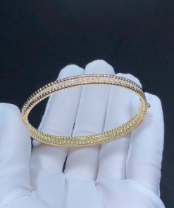 Van Cleef & Arpels Bracelet Custom Natural Diamond 18K Gold (2)