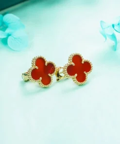 Van Cleef & Arpels Frivole Women Earrings Custom 18K Gold (2)