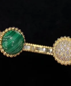 Van Cleef & Arpels Perlée Couleurs Bracelet Diamond 18K Gold Custom (2)