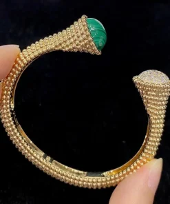 Van Cleef & Arpels Perlée Couleurs Bracelet Diamond 18K Gold Custom (2)