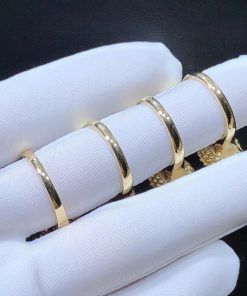 Van Cleef & Arpels Perlée Couleurs Rings Custom Natural Gemstone 18K Gold (2)