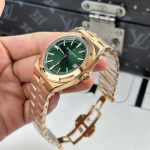 Vacheron Constantin Overseas 4500V Rose Gold Replica 11 Green Dial MKS Factory 41mm (1)