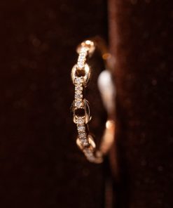 Women's Ring with Natural Diamond Crafted in 18k Rose Gold (2)