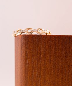 Women's Ring with Natural Diamond Crafted in 18k Rose Gold (2)