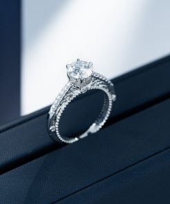 Women’s Rings Custom Natural Diamond White Gold 18k (2)