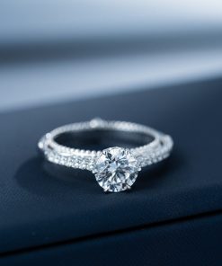 Women’s Rings Custom Natural Diamond White Gold 18k (2)