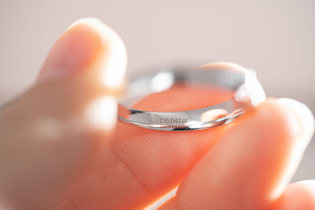 Couple Rings Of Love Custom Natural Diamonds White Gold 18k (2)