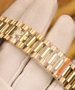 Rolex Day-Date 128238 Best Replica Watch Yellow Dial Weight 158gram QF Factory 36mm (2)