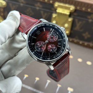 Audemars Piguet Code 11.59 Red Dial Replica 11 Leather Strap Factory APS 41mm Watch (1)