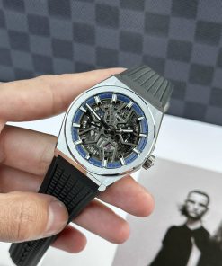 Zenith Defy Classic Best Replica Watch Rubber Band LF Factory 41mm (1)