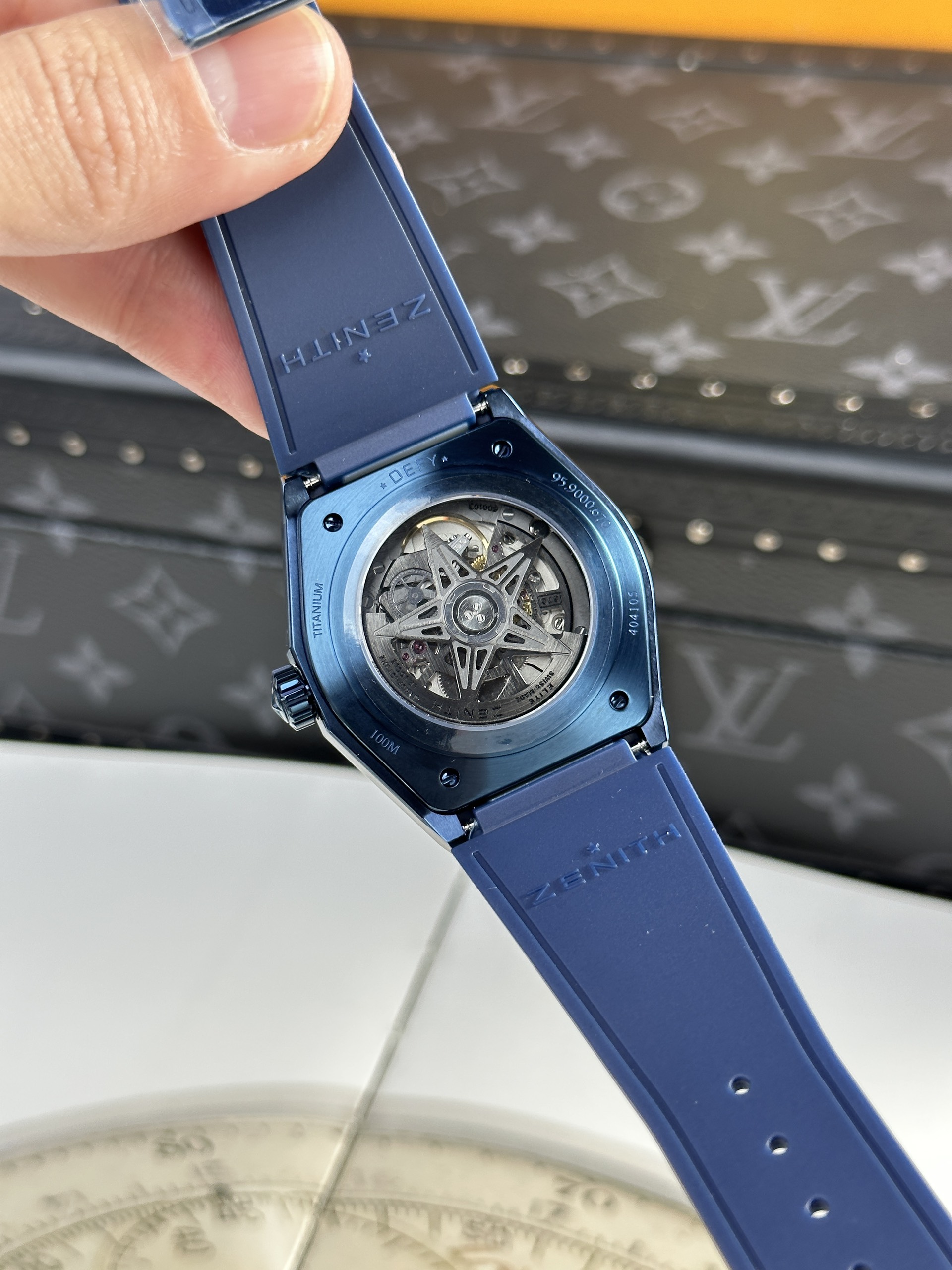 Zenith Defy Classic Replica Watches Skeleton Blue Dial LF Factory 41mm (6) Zenith Defy Classic Replica Watches Skeleton Blue Dial LF Factory 41mm (10)